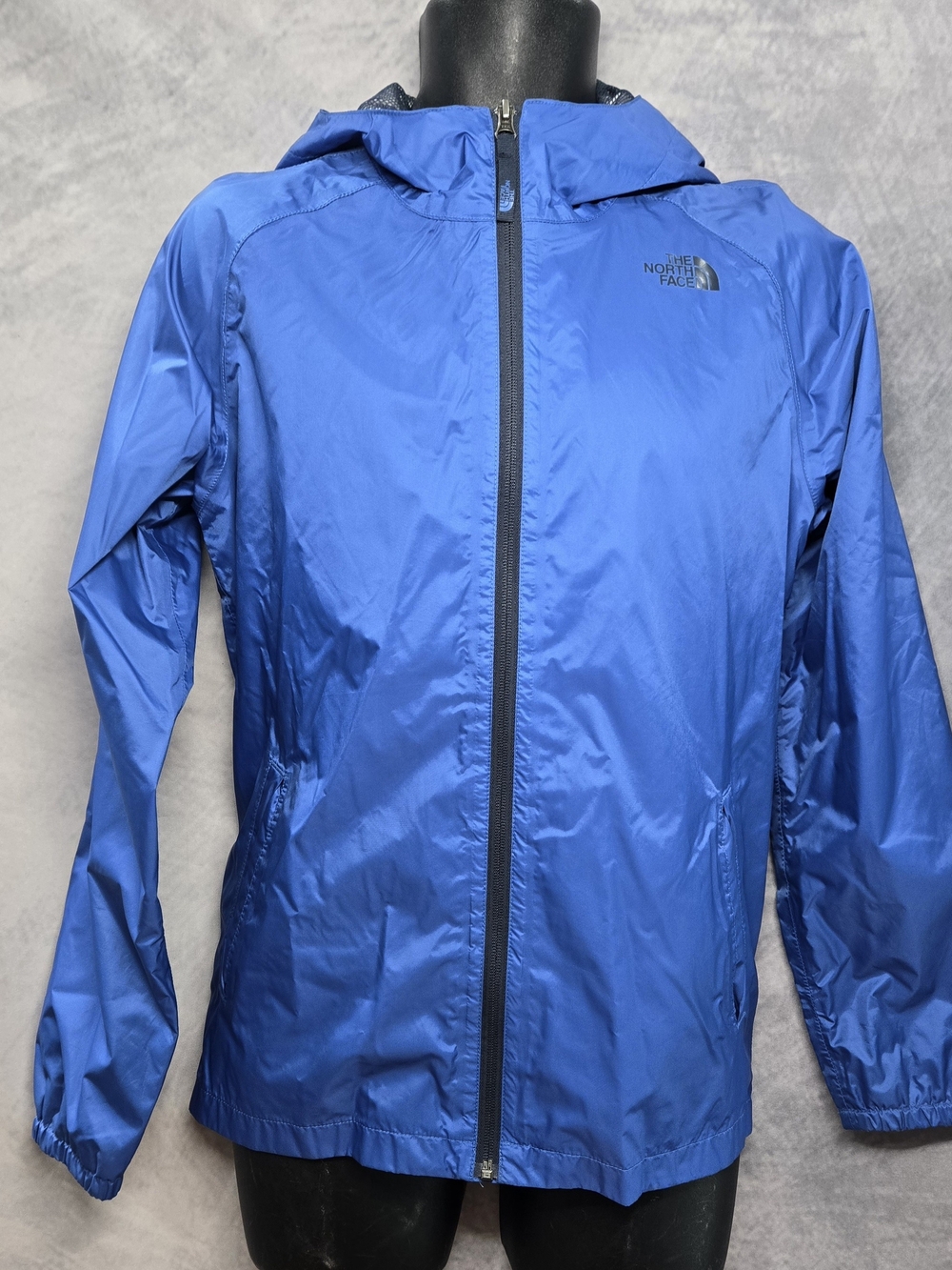 The North Face Kids' Blue Hooded Lightweight Jacket